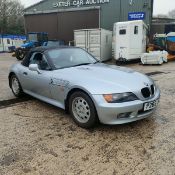 1997 BMW Z3 AUTO 1895cc 4 Speed Auto Petrol Convertible Silver 65k P282JMO