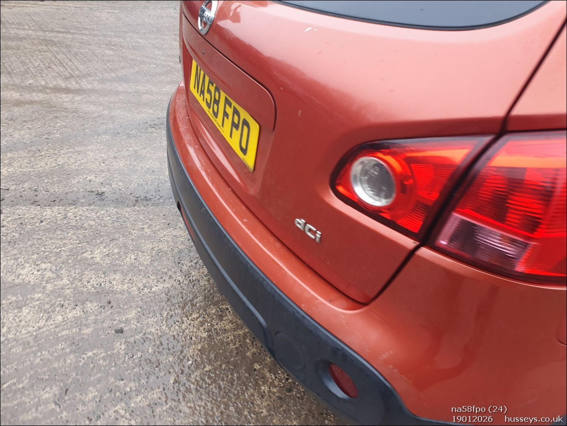 08/58 NISSAN QASHQAI HATCHBACK ORANGE 1461CC MANUAL DIESEL NA58FPO - Image 24 of 42