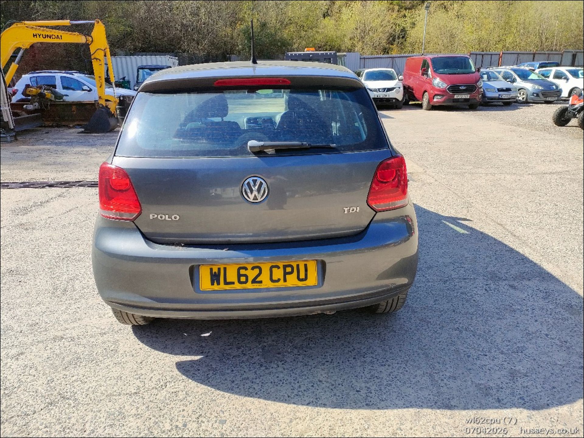 12/62 VW POLO 1199CC 5 SPEED MANUAL DIESEL GREY 5 DOOR HATCHBACK WL62CPU - Image 7 of 18