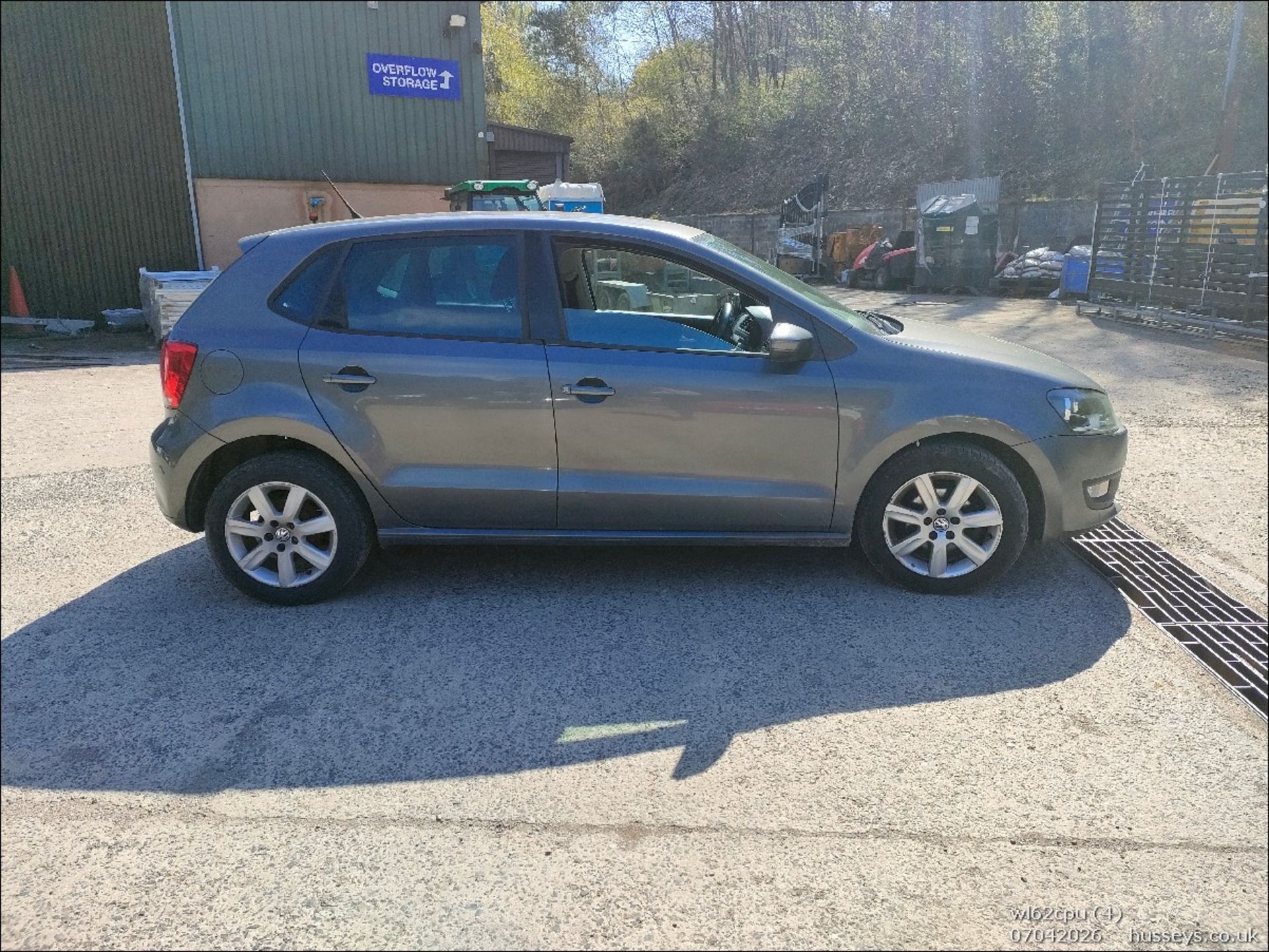 12/62 VW POLO 1199CC 5 SPEED MANUAL DIESEL GREY 5 DOOR HATCHBACK WL62CPU - Image 4 of 18