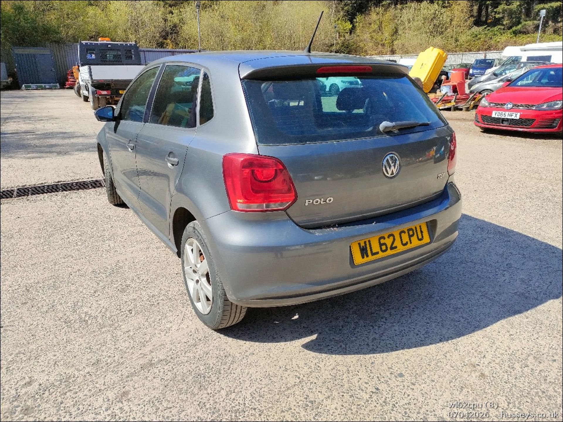 12/62 VW POLO 1199CC 5 SPEED MANUAL DIESEL GREY 5 DOOR HATCHBACK WL62CPU - Image 8 of 18