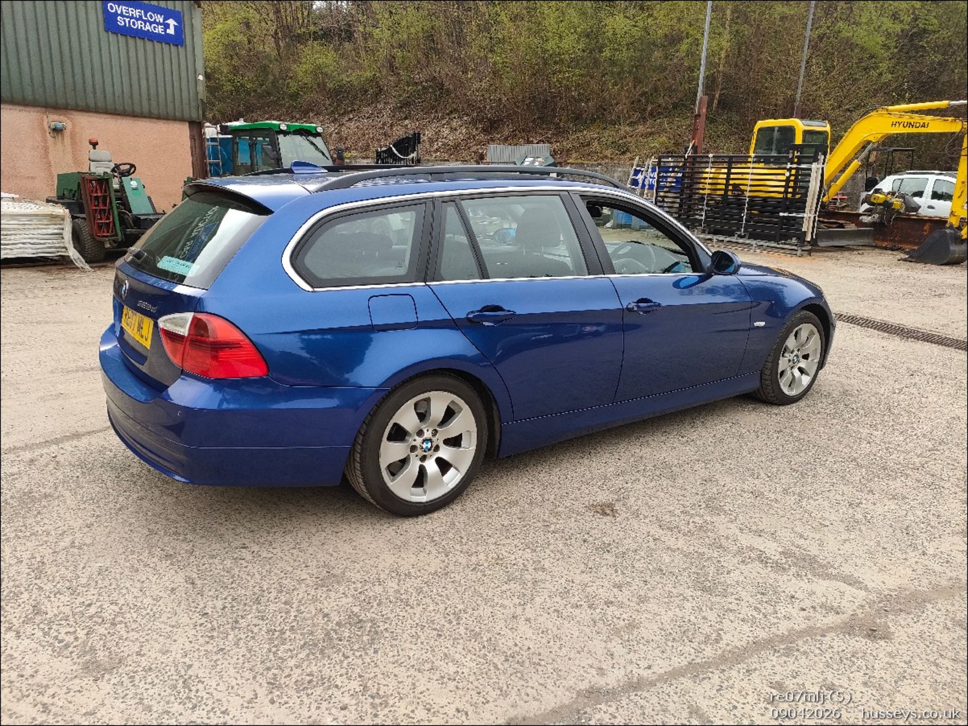 2007 BMW 325D SE TOURING 2993CC 6 SPEED MANUAL DIESEL BLUE ESTATE ...