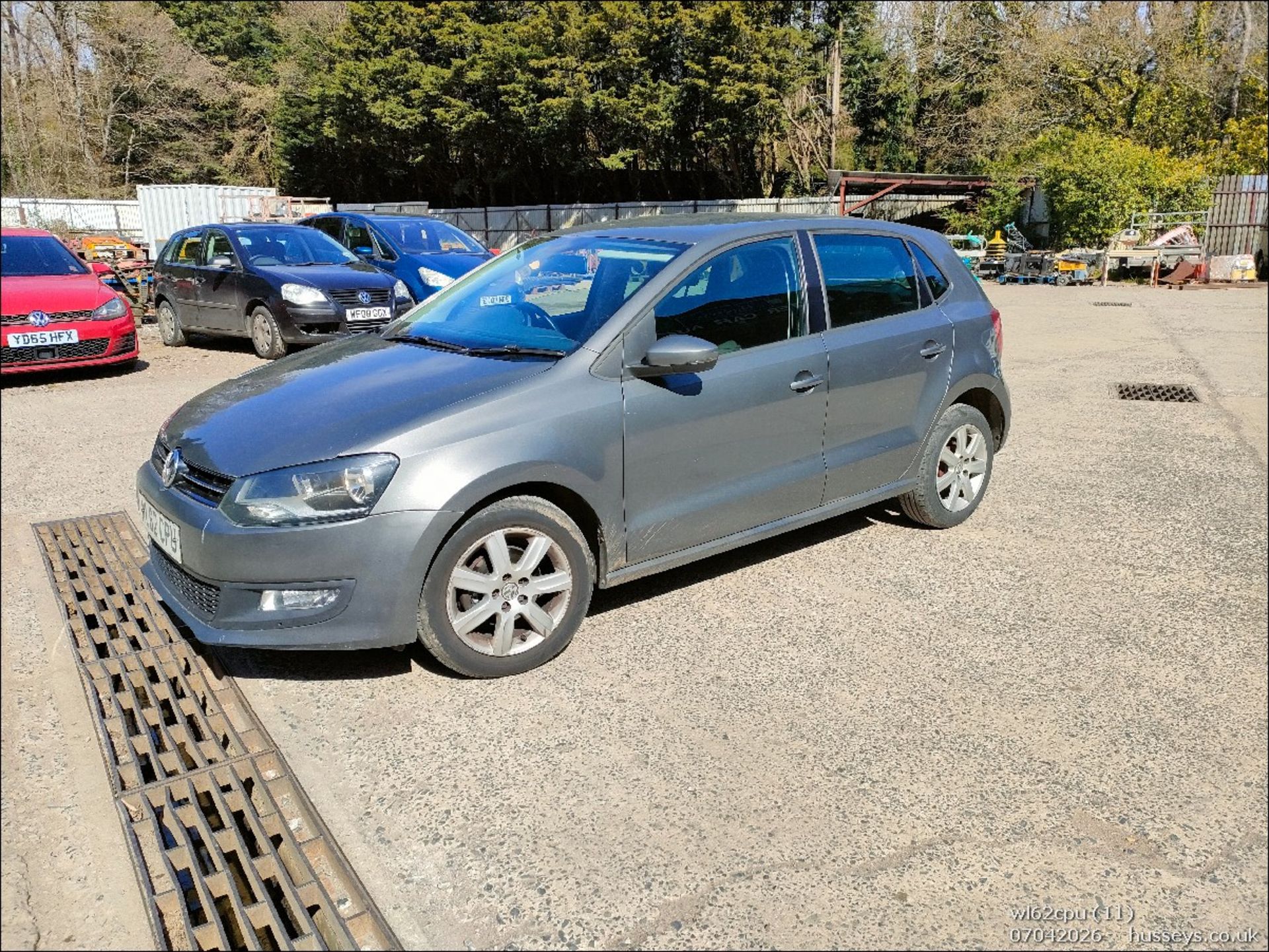 12/62 VW POLO 1199CC 5 SPEED MANUAL DIESEL GREY 5 DOOR HATCHBACK WL62CPU - Image 11 of 18