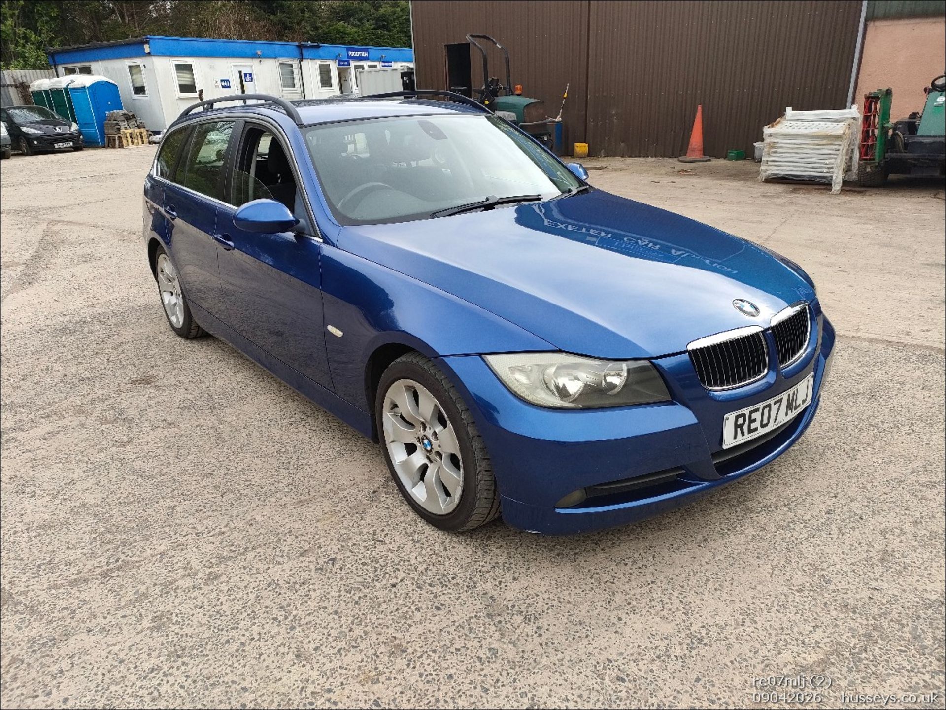 2007 BMW 325D SE TOURING 2993CC 6 SPEED MANUAL DIESEL BLUE ESTATE ...