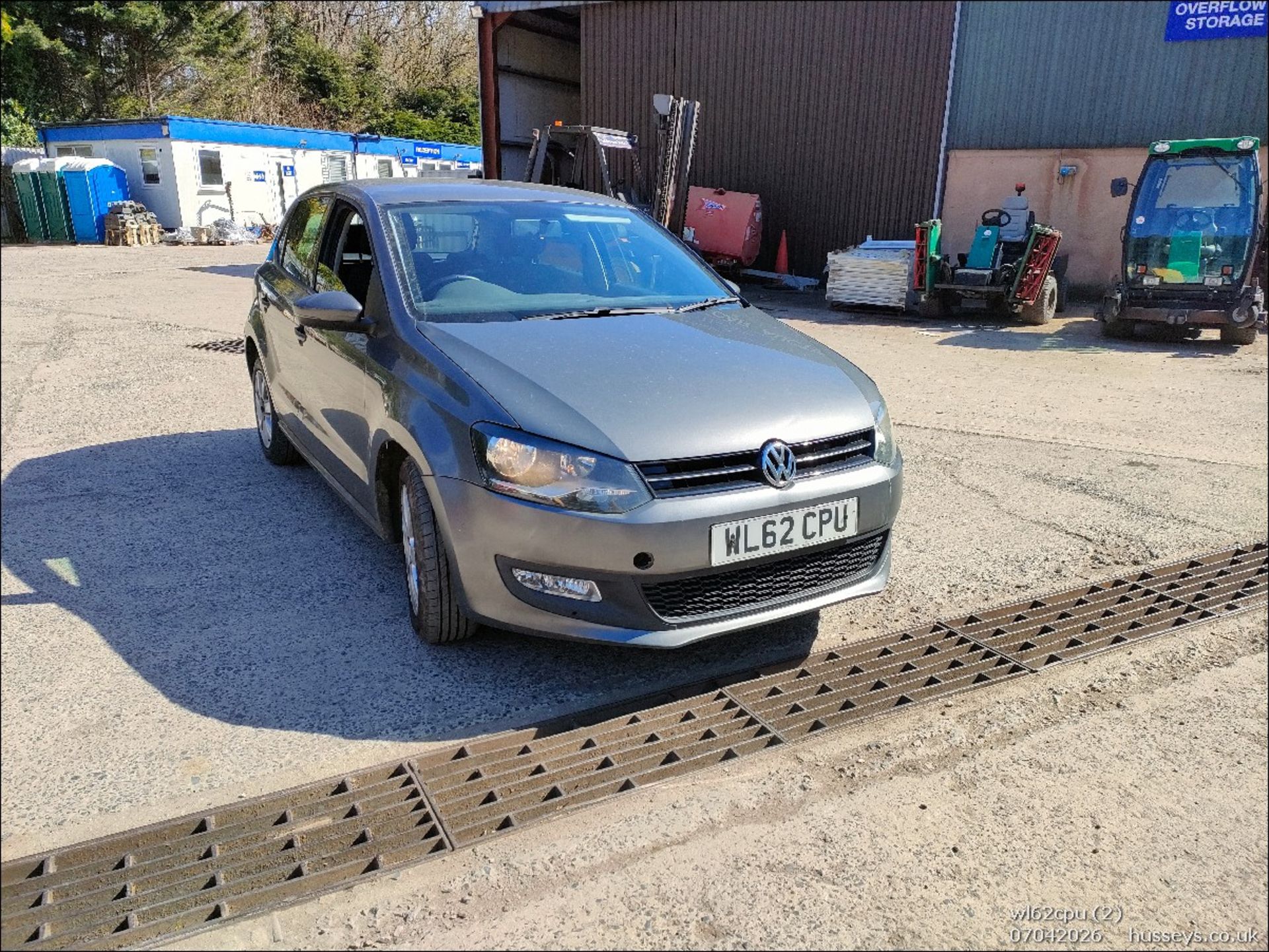 12/62 VW POLO 1199CC 5 SPEED MANUAL DIESEL GREY 5 DOOR HATCHBACK WL62CPU - Image 3 of 18