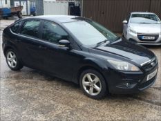 10/10 FORD FOCUS ZETEC 100 1596cc 5 Spd Manual Petrol 5 Dr H/Back (Black, 97k) BG10NSO