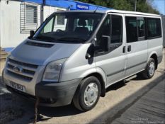 12/12 FORD TRANSIT 140 T280 TREND TO 2198cc 6 Spd Manual Diesel Minibus (Silver, 263k) FD12OHJ