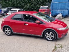 07/57 HONDA CIVIC SE I-VTEC 1799cc 6 Spd Manual Petrol 5 Dr H/Back (Red), MK57WXN
