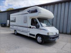 1997 PEUGEOT BOXER 320 LWB 2179cc Others Motor Caravan (White), DEZ2946