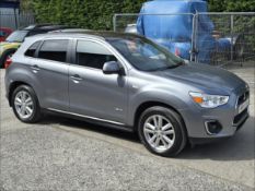 14/14 MITSUBISHI ASX 4 DI-D 4X4 1798cc 6 Spd Manual Diesel 5 Dr H/Back (Grey, 85k) WA14VEW