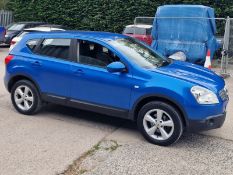09/09 NISSAN QASHQAI ACENTA DCI 1461CC DIESEL 5 DOOR HATCHBACK SW09JXU