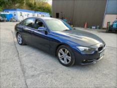 16/16 BMW 320D ED SPORT AUTO 1995cc 8 Spd Auto Diesel 4 Dr Saloon (Blue), YG16ONZ