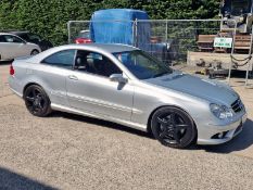 07/07 MERCEDES CLK 200K SPORT A 1796cc 5 Spd Auto Petrol Coupe (Silver, 148k) CE07MVG