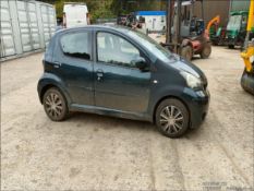 12/12 TOYOTA AYGO ICE VVT-I 998cc 5 Spd Manual Petrol 5 Dr H/Back (Green, 81k) NJ12KME