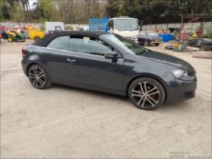 13/63 VW GOLF 1598CC 5 SPEED MANUAL DIESEL GREY CONVERTIBLE MX63KNE