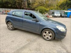 2007 VAUXHALL ASTRA 1598CC 5 SPEED SEMI AUTO PETROL BLUE 5 DOOR HATCHBACK PJ07MLO