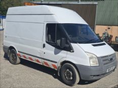 13/13 FORD TRANSIT 100 T350 RWD 2198cc 6 Spd Manual Diesel Panel Van (White, 164k) BX13LVG