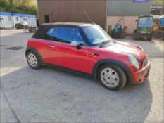 05/55 MINI MINI ONE 1598cc 5 Spd Manual Petrol Convertible (Red, 146k) BN55SZD