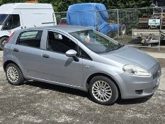 08/58 FIAT GRANDE PUNTO ACTIVE 77 1368cc 5 Spd Manual Petrol 5 Dr H/Back (Grey, 90k) GJ58UXB