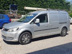 11/11 VOLKSWAGEN CADDY MAXI C20 TDI 1598cc 5 Spd Manual Diesel Panel Van (Silver, 188k) AV11RGU