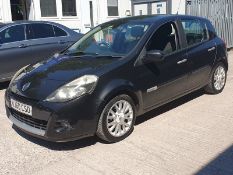 10/60 RENAULT CLIO DYNAMIQUE TOMTOM DCI 1461cc 5 Spd Manual Diesel 5 Dr H/Back (Black, 106k) WJ60CSO