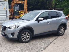 16/16 MAZDA CX-5 SE-L D NAV 2191cc 6 Spd Manual Diesel Estate (Silver), MD16FNK