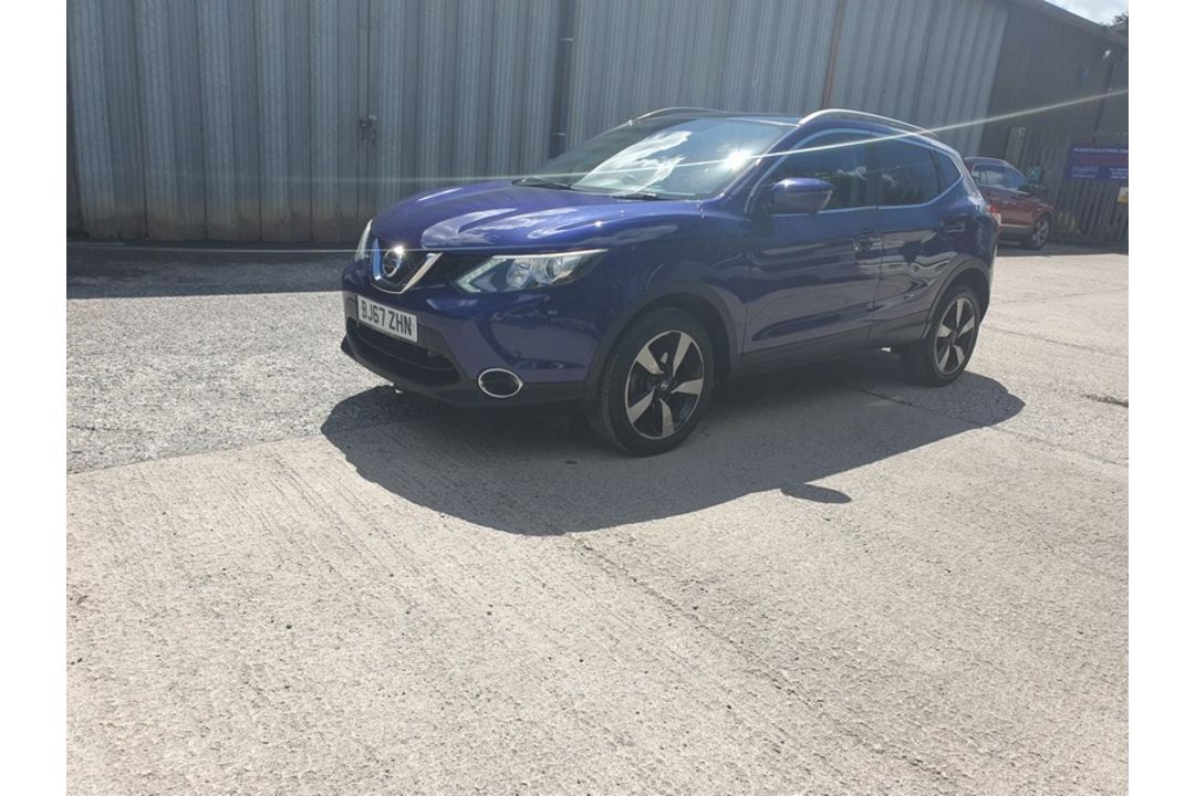 17/67 NISSAN QASHQAI N-CONNECTA DCI 1461cc 6 Spd Manual Diesel 5 Dr H/Back (Blue, 88k) BJ67ZHN - Image 11 of 33