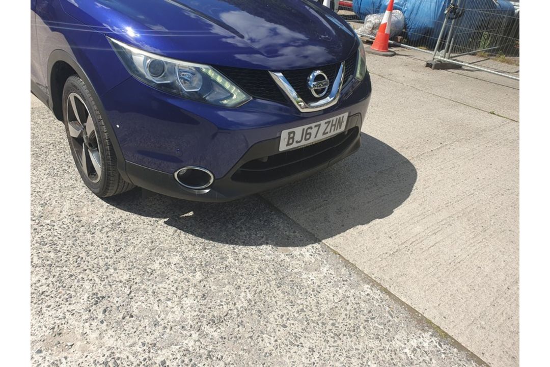 17/67 NISSAN QASHQAI N-CONNECTA DCI 1461cc 6 Spd Manual Diesel 5 Dr H/Back (Blue, 88k) BJ67ZHN - Image 2 of 33