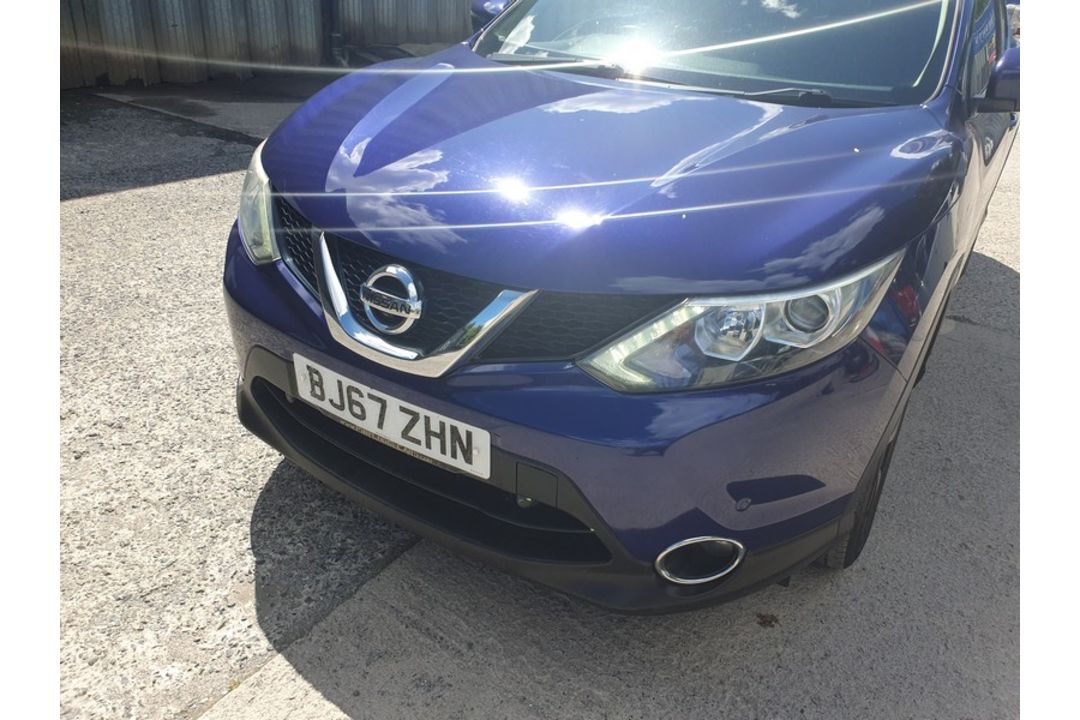 17/67 NISSAN QASHQAI N-CONNECTA DCI 1461cc 6 Spd Manual Diesel 5 Dr H/Back (Blue, 88k) BJ67ZHN - Image 12 of 33