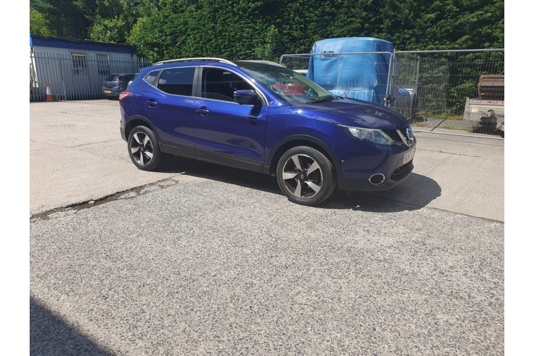 17/67 NISSAN QASHQAI N-CONNECTA DCI 1461cc 6 Spd Manual Diesel 5 Dr H/Back (Blue, 88k) BJ67ZHN - Image 3 of 33
