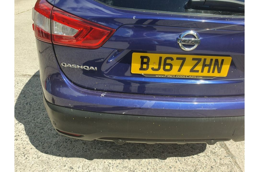 17/67 NISSAN QASHQAI N-CONNECTA DCI 1461cc 6 Spd Manual Diesel 5 Dr H/Back (Blue, 88k) BJ67ZHN - Image 21 of 33
