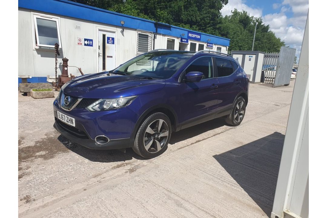 17/67 NISSAN QASHQAI N-CONNECTA DCI 1461cc 6 Spd Manual Diesel 5 Dr H/Back (Blue, 88k) BJ67ZHN - Image 31 of 33