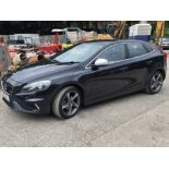 15/15 VOLVO V40 R-DESIGN D2 1560cc 6 Spd Manual Diesel 5 Dr H/Back (Black, 143k) SK15LML