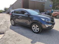 14/63 KIA SPORTAGE KX-3 SAT NAV CRD 1995cc 6 Spd Manual Diesel Estate (Silver, 118k) BT63UCV