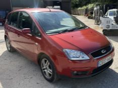 07/07 FORD FOCUS C-MAX ZETEC 1596cc 5 Spd Manual Petrol MPV (Orange, 97k) CE07AAK