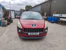 10/10 PEUGEOT 3008 SPORT HDI 1560cc 6 Spd Manual Diesel 5 Dr H/Back (Red, 145k) DU10GKY