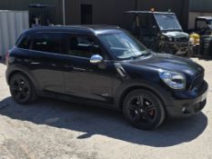 12/12 MINI COUNTRYMAN COOPER SD ALL4 1995cc 6 Spd Manual Diesel 5 Dr H/Back (Black, 9k) YB12KMM