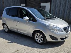 11/61 VAUXHALL MERIVA SE TURBO 138 1364cc 6 Spd Manual Petrol MPV (Silver, 51k) WF61DKA