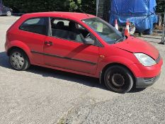 05/05 FORD FIESTA FINESSE 1242cc 5 Spd Manual Petrol 3 Dr H/Back (Red, 85k) WJ05ZNM