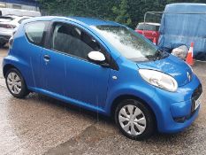 10/60 CITROEN C1 SPLASH 998cc 5 Spd Manual Petrol 3 Dr H/Back (Blue), HY60MKX