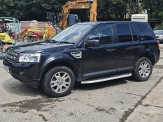 11/61 LAND ROVER FREELANDER XS TD4 2179cc 6 Spd Manual Diesel Estate (Black, 170k) BD61DUU