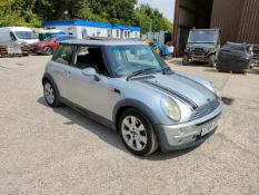 04/04 MINI ONE D 1364cc 6 Spd Manual Diesel 3 Dr H/Back (Silver, 192k) GY04XTR