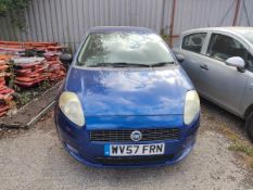 2007 FIAT GRANDE PUNTO DYNAMIC 1368CC PETROL 3 DOOR HATCHBACK (WV57FRN)