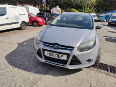11/11 FORD FOCUS ZETEC TDCI 1560cc 6 Spd Manual Diesel Estate (Silver, 182k) HK11OEF