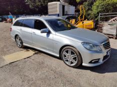 2010 MERCEDES-BENZ E350 BLUEF-CY SPORT CDI A 2987cc 7 Spd Auto Diesel Estate (Silver), N2AAX