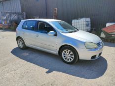 07/57 VOLKSWAGEN GOLF MATCH FSI 115 1598cc 6 Spd Manual Petrol 5 Dr H/Back (Silver, 114k) WK57WPT