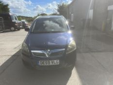 09/59 VAUXHALL ZAFIRA SRI 1796cc 5 Spd Manual Petrol MPV (Blue, 93k) DE59VLG