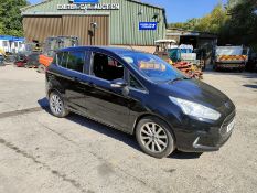 16/66 FORD B-MAX TITANIUM TURBO 998cc 5 Spd Manual Petrol MPV (Black, 41k) WF66DGY