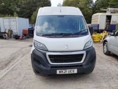 21/21 PEUGEOT BOXER 335 PRO L3H2 BHDI 2200cc 6 Spd Manual Diesel Panel Van (White, 98k) WK21UCE