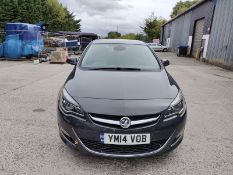 14/14 VAUXHALL ASTRA ELITE CDTI S/S 1956cc 6 Spd Manual Diesel 5 Dr H/Back (Grey, 155k) YM14VOB